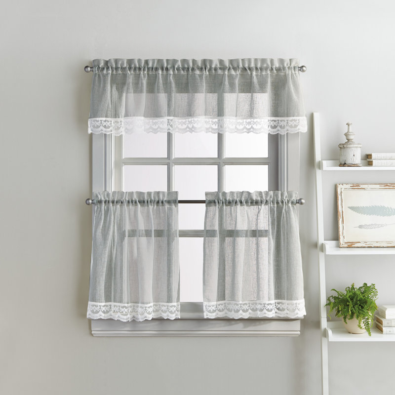 Juniata Tailored Kitchen Curtain