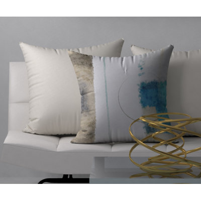 Coussin décoratif carrée invitant relax