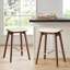 Tabourets 26 "en bois massif sans dossier, tabourets de bar à hauteur de comptoir (ensemble de 2)-676556599-676556594