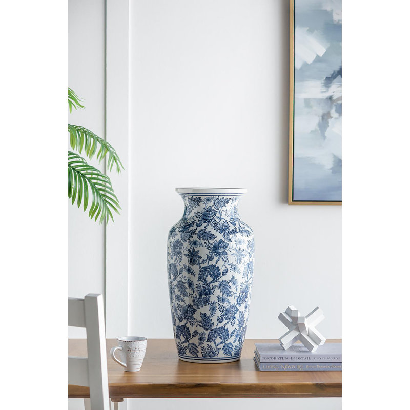 D12x24" Langham Porcelain Table Vase