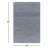 Rectangle Tariah Handmade Flatweave Wool Area Rug in Blue-704072476