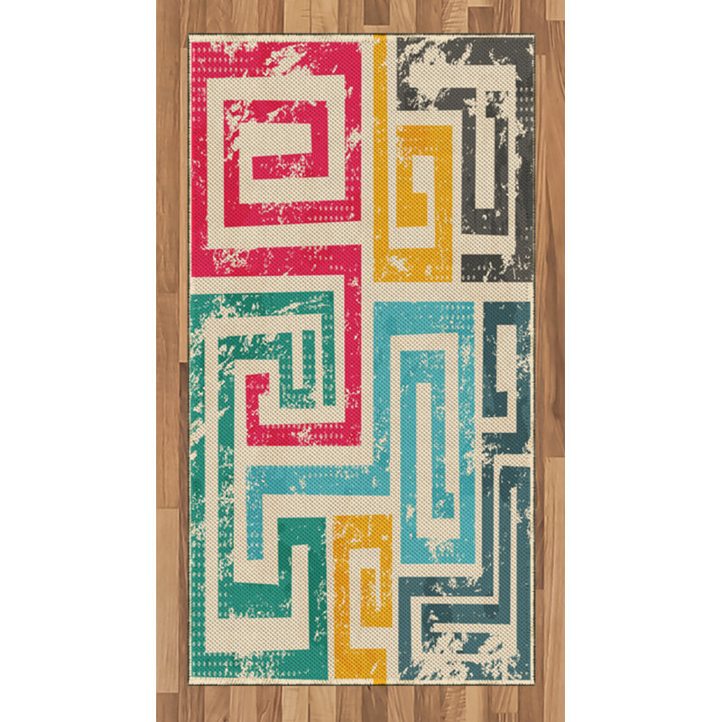 Tapis décoratif Indie High Density, Rectangle 2 pi 7 po x 5 pi