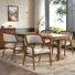 Chaises de salle à manger rembourrées Benedict