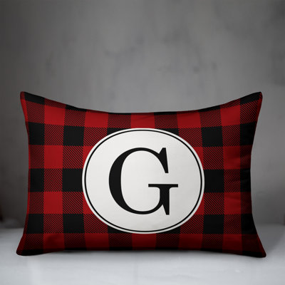 Checkered Throw Pillow