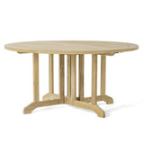Westminster Teak Outdoor Round Teak Dining Table