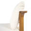 Chaise de salle à manger d'extérieur en bois d'acacia (ensemble de 4)