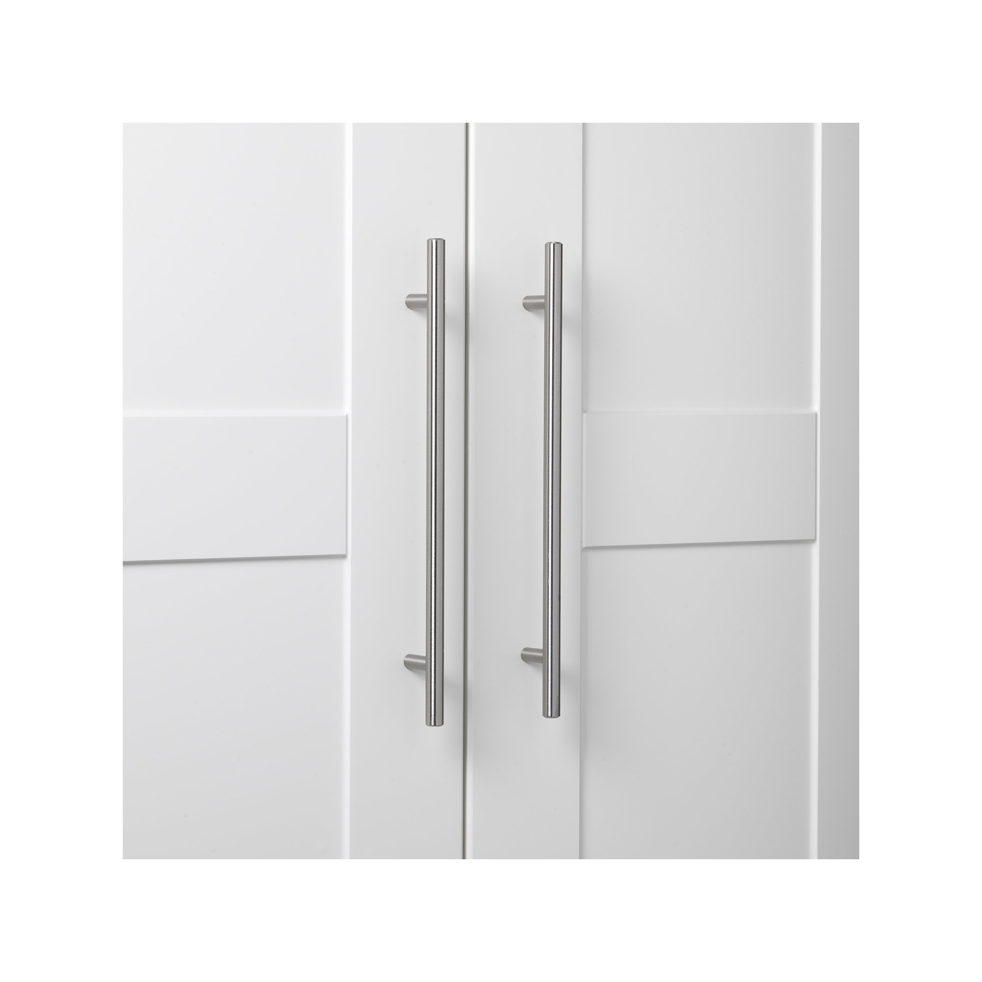 Roman Modern Bar Pull, 17", Stainless Steel