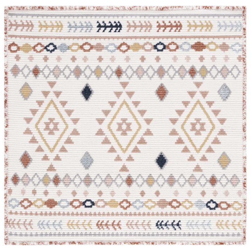 Tapis performance Alvida Southwestern, Carré 6 pi 7 po