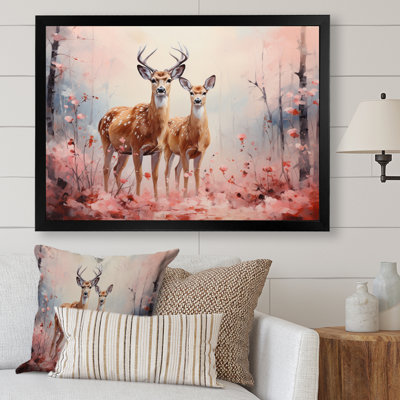 Pink Deer Gentle Wilderness II " Pink Deer Gentle Wilderness II "