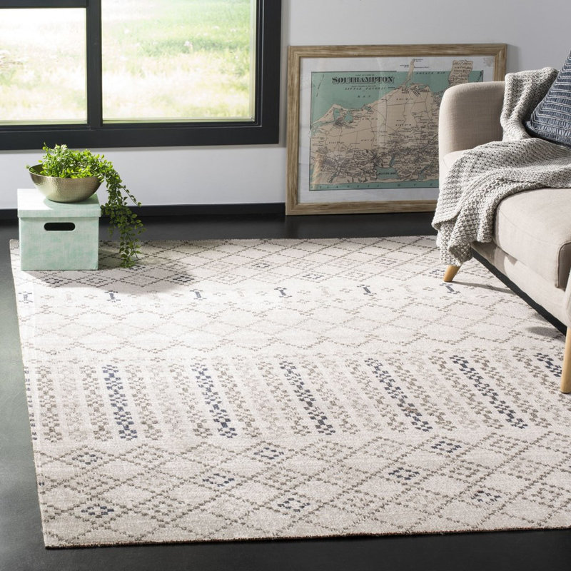Holbrook Geometric Area Rug, Runner 69 x 244 cm