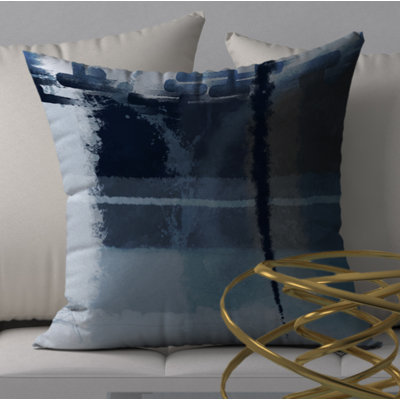 Abstract Throw Pillow