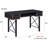 Modern Computer Desk with Distressed Casegood & Black Metal Frame, Double Pedestal Base & X-Shaped Support for Home Office-1219967565