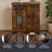 Pilger Wood and Metal 1-Door 4-Drawer Sideboard