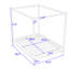 Lit plateforme à baldaquin en bois-608086418-608086421