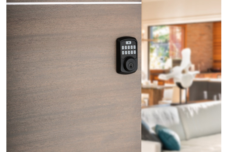 door with smart lock