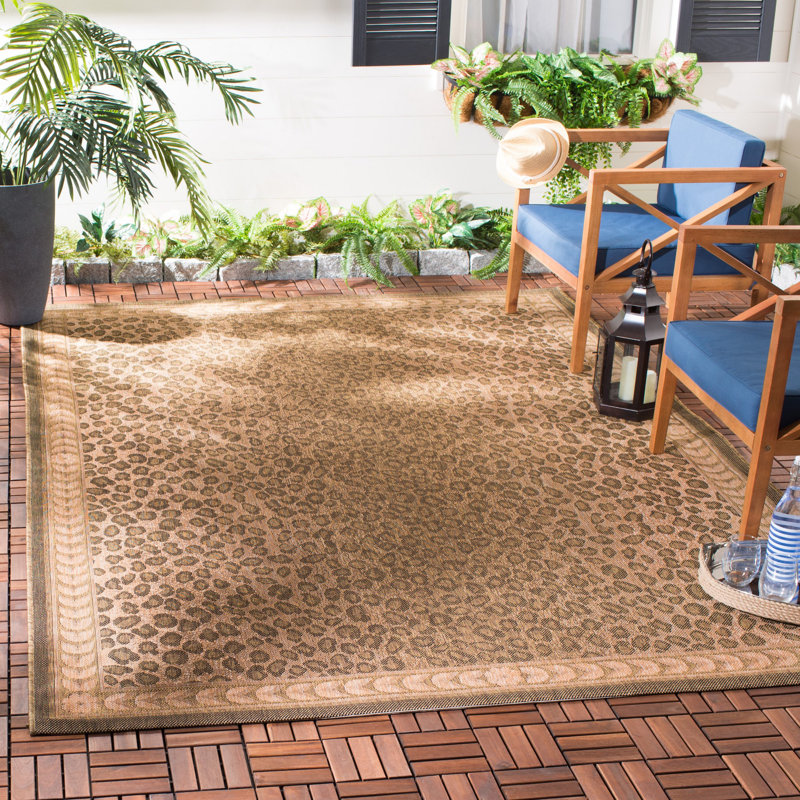 Colturo Performance Animal Print Indoor/Outdoor Area Rug, Rectangle 5'3" x 7'7"