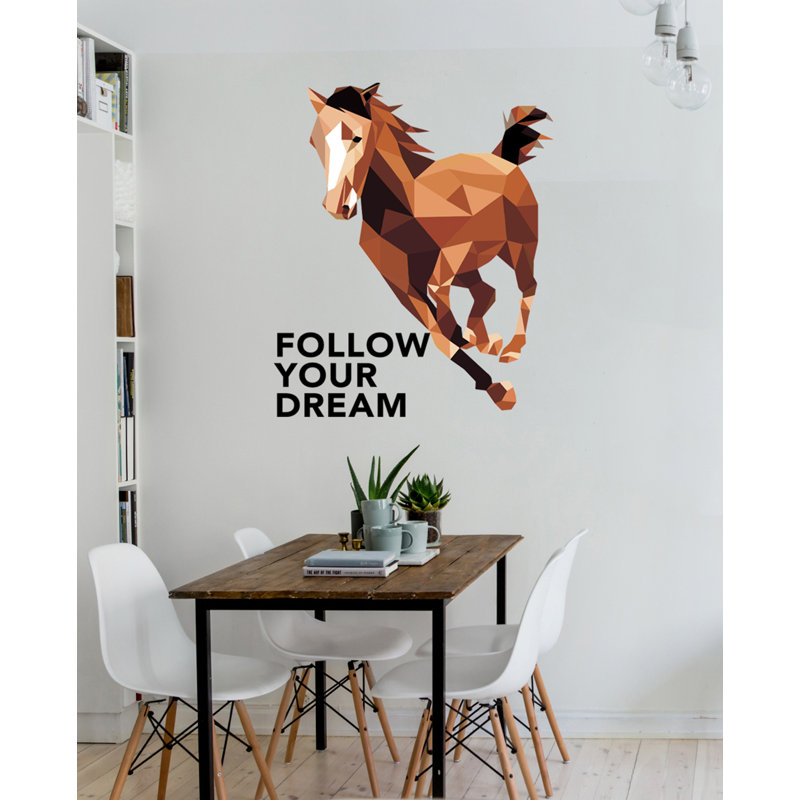 Wall Decal, 46" H x 50" W