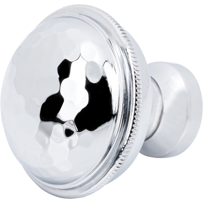 ArtWorth 1 1/4" Diameter Round Knob, Polished Chrome