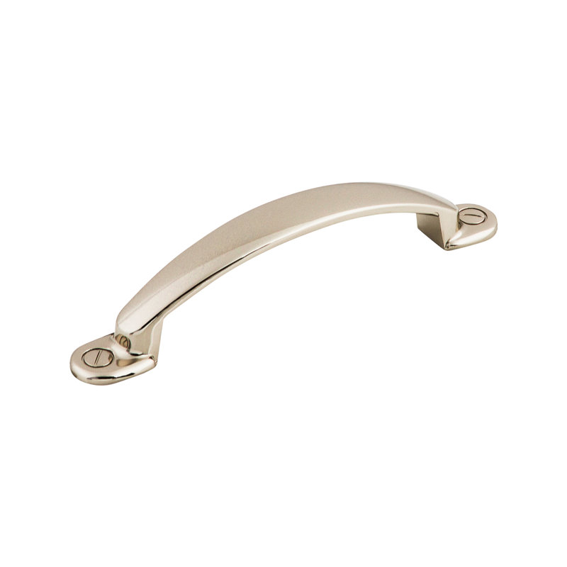 Arendal Bar Pull, Polished Nickel, 3 3/4" Center to Center