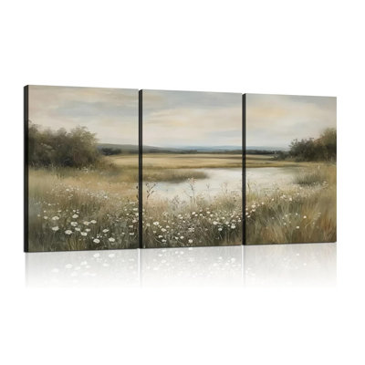 3 Piece Wrapped Canvas Print