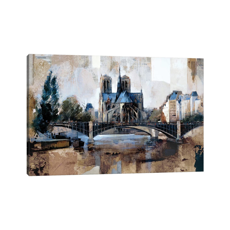 Notre Dame, Paris by Marti Bofarull - Wrapped Canvas Painting, 101.6 cm H x 66.04 cm W