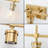 Aviara Lights Dimmable Bathroom Vanity Light Modern Wall Sconce With Ribbed Galss Shade-207035618-222298336