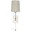 Suzanne Kasler Camille 16" Sconce with Linen Shade