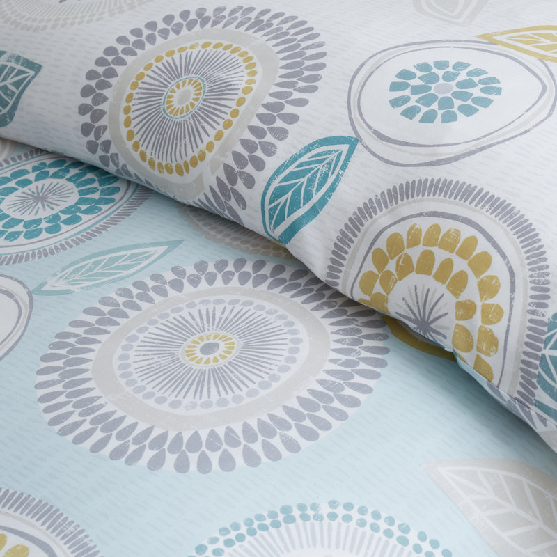 Anja Duvet Cover Set, 220 x 230cm Duvet Cover + 2 Standard Pillowcases