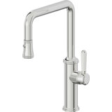 Davoli Kitchen Pull-Down Faucet with Button Sprayer - Quad Spout