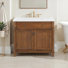 Meuble-lavabo 37 po avec dessus en pierre reconstituée 37 po Louisburg