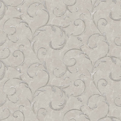 Palazzo 2 Collection Scroll Damask Wallpaper Roll