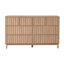 Commode Mid-Century cannelée pour chambre à coucher-1491212632