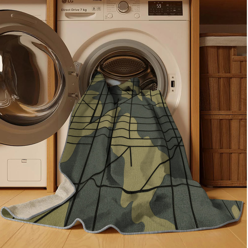 Patrol Layer Rug, Round 3'