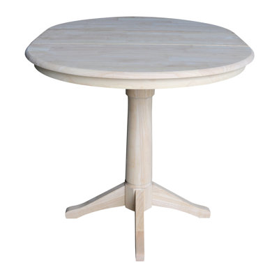 Henington Extendable Solid Wood Dining Table