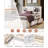 Hartland King Platform Bed with Storage Headboard & 8 Drawers - Solid Wood Construction, No Box Spring Needed, 500lb Capacity-1871037385