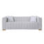 Velours blanc 3 avec intérieur moelleux à densité moderne
