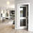 80-in Clear Glass 2-Lite Wood Primed Shaker French Doors-85851511