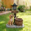 Statue de jardin Labrador
