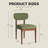Modern Upholstered Dining Chair with Solid Wood Legs Side Chair for Kitchen Dining Room Living Room-70203296-70203299