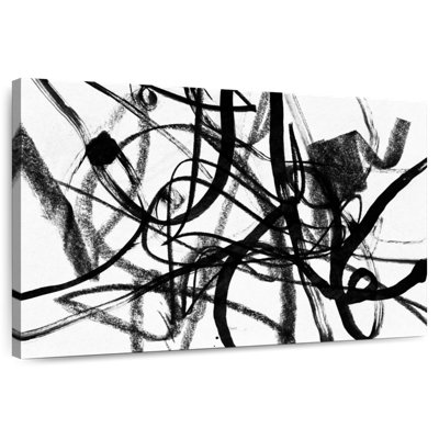 Lignes noires sauvages