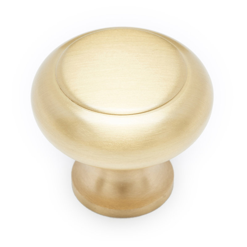 CK Series 1 1/4" Diameter Mushroom Knob, Antique English