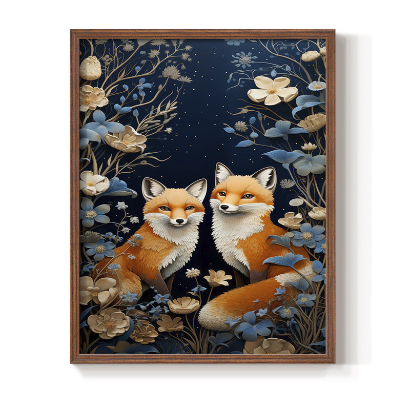 «ANIMALS Series CDL XXXVI», H 11 po x l 9 po, Noyer