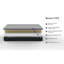 Grand matelas en mousse de latex de 11 pouces pour grand lit - Matelas équilibrant la température, relief et conception respirante