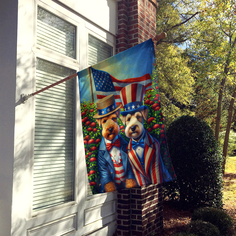 Drapeau «All American House», Lakeland Terrier