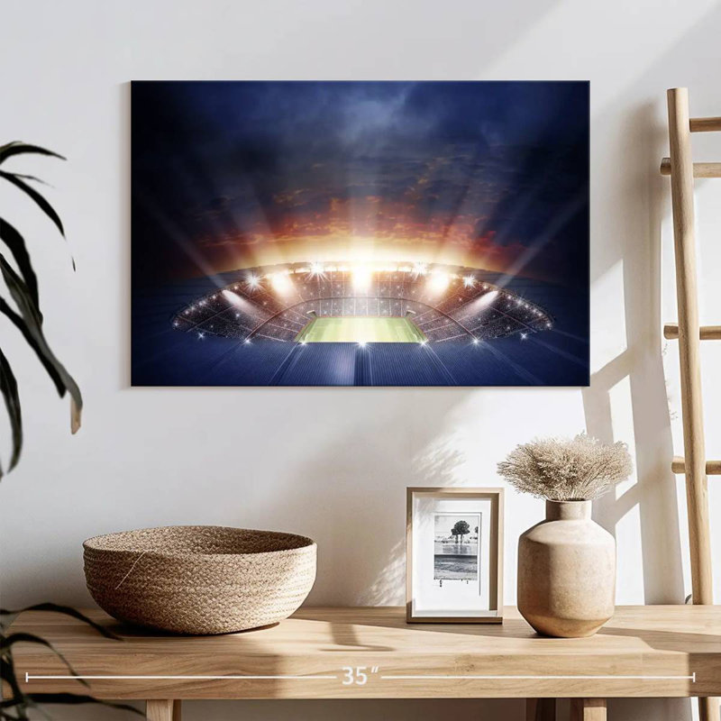 Lumières du stade de football Sireci, H 16 po x l 24 po