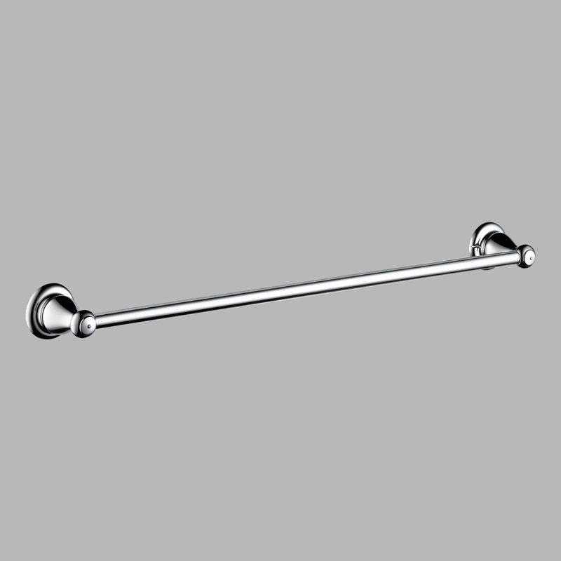 Leland Wall Mounted Towel Bar, Chrome, 24"