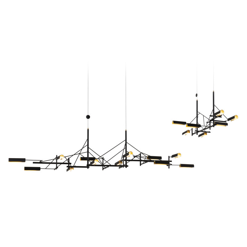 Tinkering LED Chandelier, 7