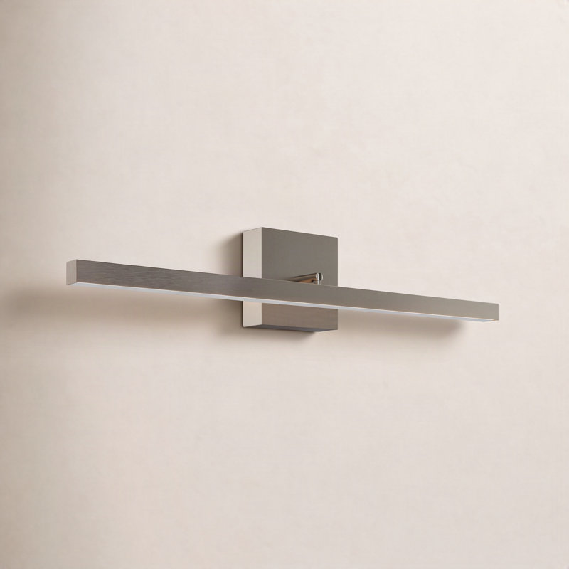 Rubie Dimmable LED Vanity Light, Satin Nickel