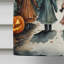 Drapeau effrayant de la maison d'Halloween effrayant
