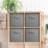 4 Pack 11" Foldable Storage Cubes with Handles-342887442